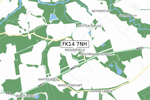 FK14 7NH map - small scale - OS Open Zoomstack (Ordnance Survey) FK14 7NH map - small scale - OS Open Zoomstack (Ordnance Survey)