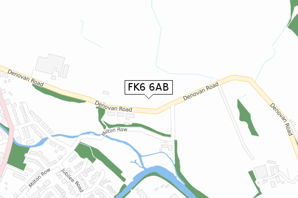 FK6 6AB map - large scale - OS Open Zoomstack (Ordnance Survey) FK6 6AB map - large scale - OS Open Zoomstack (Ordnance Survey)