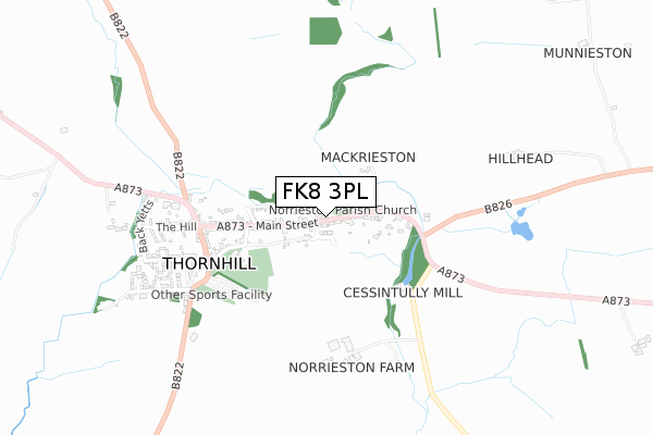 FK8 3PL map - small scale - OS Open Zoomstack (Ordnance Survey) FK8 3PL map - small scale - OS Open Zoomstack (Ordnance Survey)