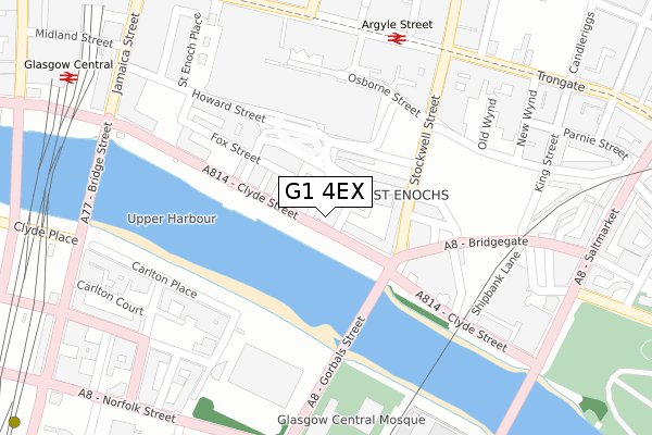 G1 4EX map - large scale - OS Open Zoomstack (Ordnance Survey) G1 4EX map - large scale - OS Open Zoomstack (Ordnance Survey)