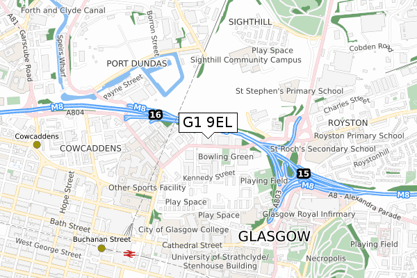 G1 9EL map - small scale - OS Open Zoomstack (Ordnance Survey) G1 9EL map - small scale - OS Open Zoomstack (Ordnance Survey)