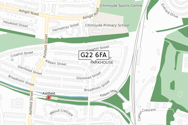 G22 6FA map - large scale - OS Open Zoomstack (Ordnance Survey) G22 6FA map - large scale - OS Open Zoomstack (Ordnance Survey)