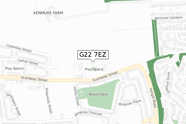 G22 7EZ map - large scale - OS Open Zoomstack (Ordnance Survey) G22 7EZ map - large scale - OS Open Zoomstack (Ordnance Survey)