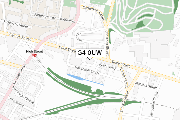 G4 0UW map - large scale - OS Open Zoomstack (Ordnance Survey) G4 0UW map - large scale - OS Open Zoomstack (Ordnance Survey)