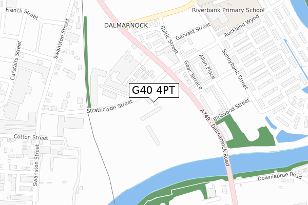 G40 4PT map - large scale - OS Open Zoomstack (Ordnance Survey) G40 4PT map - large scale - OS Open Zoomstack (Ordnance Survey)