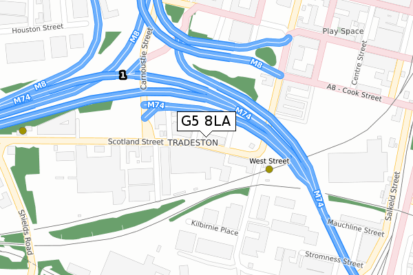 G5 8LA map - large scale - OS Open Zoomstack (Ordnance Survey) G5 8LA map - large scale - OS Open Zoomstack (Ordnance Survey)