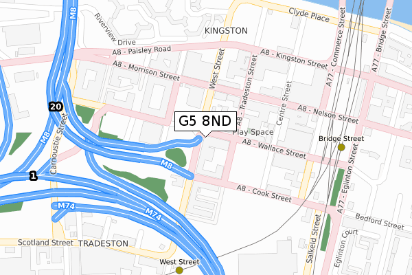 G5 8ND map - large scale - OS Open Zoomstack (Ordnance Survey) G5 8ND map - large scale - OS Open Zoomstack (Ordnance Survey)