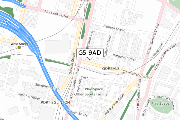 G5 9AD maps, stats, and open data