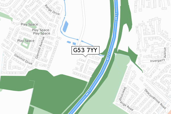 G53 7YY map - large scale - OS Open Zoomstack (Ordnance Survey) G53 7YY map - large scale - OS Open Zoomstack (Ordnance Survey)