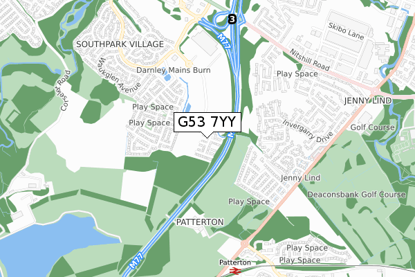 G53 7YY map - small scale - OS Open Zoomstack (Ordnance Survey) G53 7YY map - small scale - OS Open Zoomstack (Ordnance Survey)