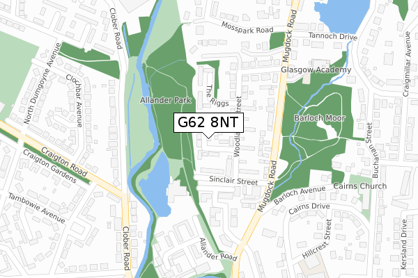 G62 8NT map - large scale - OS Open Zoomstack (Ordnance Survey) G62 8NT map - large scale - OS Open Zoomstack (Ordnance Survey)
