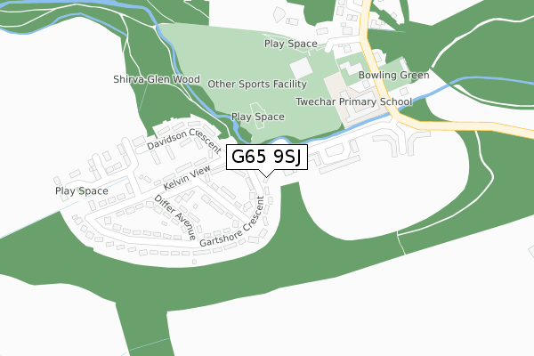G65 9SJ map - large scale - OS Open Zoomstack (Ordnance Survey) G65 9SJ map - large scale - OS Open Zoomstack (Ordnance Survey)