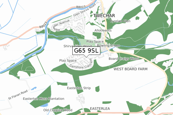 G65 9SL map - small scale - OS Open Zoomstack (Ordnance Survey) G65 9SL map - small scale - OS Open Zoomstack (Ordnance Survey)