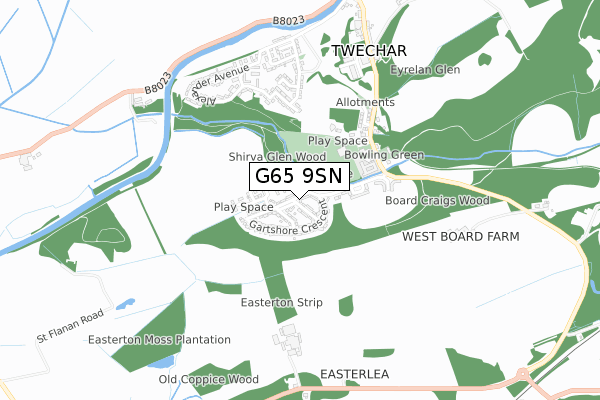 G65 9SN map - small scale - OS Open Zoomstack (Ordnance Survey) G65 9SN map - small scale - OS Open Zoomstack (Ordnance Survey)