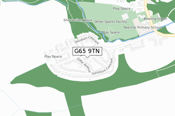 G65 9TN map - large scale - OS Open Zoomstack (Ordnance Survey) G65 9TN map - large scale - OS Open Zoomstack (Ordnance Survey)