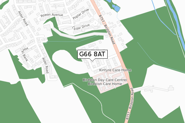 G66 8AT map - large scale - OS Open Zoomstack (Ordnance Survey) G66 8AT map - large scale - OS Open Zoomstack (Ordnance Survey)