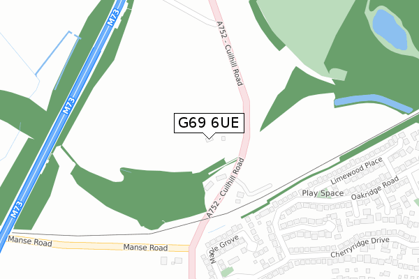 G69 6UE map - large scale - OS Open Zoomstack (Ordnance Survey) G69 6UE map - large scale - OS Open Zoomstack (Ordnance Survey)