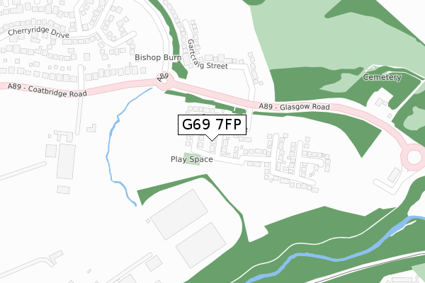 G69 7FP map - large scale - OS Open Zoomstack (Ordnance Survey) G69 7FP map - large scale - OS Open Zoomstack (Ordnance Survey)