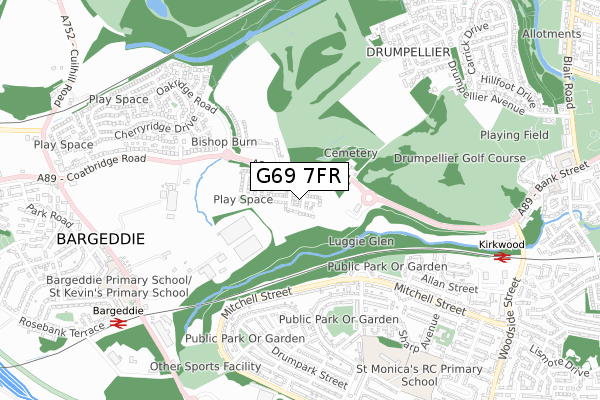 G69 7FR map - small scale - OS Open Zoomstack (Ordnance Survey) G69 7FR map - small scale - OS Open Zoomstack (Ordnance Survey)
