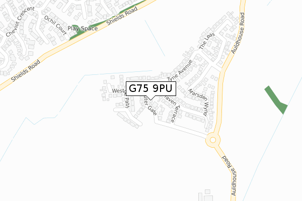 G75 9PU map - large scale - OS Open Zoomstack (Ordnance Survey) G75 9PU map - large scale - OS Open Zoomstack (Ordnance Survey)