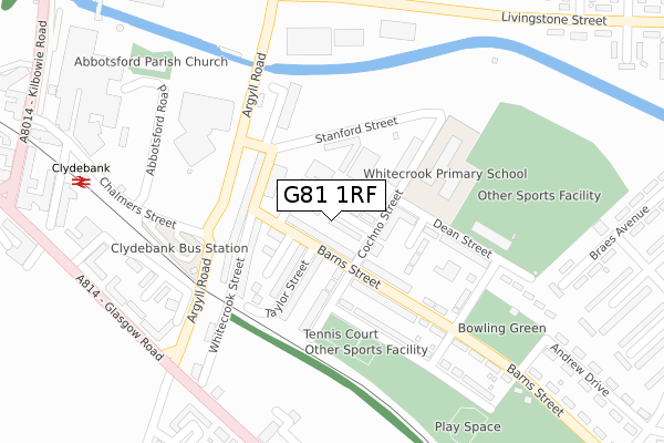 G81 1RF map - large scale - OS Open Zoomstack (Ordnance Survey) G81 1RF map - large scale - OS Open Zoomstack (Ordnance Survey)
