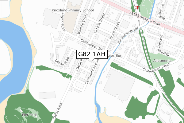 G82 1AH map - large scale - OS Open Zoomstack (Ordnance Survey) G82 1AH map - large scale - OS Open Zoomstack (Ordnance Survey)