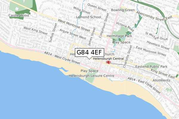 G84 4EF map - small scale - OS Open Zoomstack (Ordnance Survey) G84 4EF map - small scale - OS Open Zoomstack (Ordnance Survey)