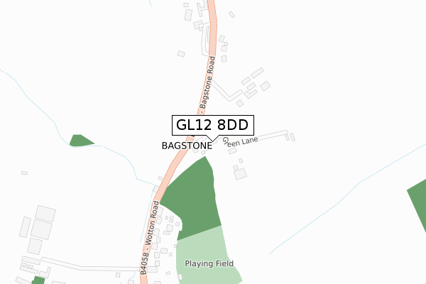 GL12 8DD map - large scale - OS Open Zoomstack (Ordnance Survey) GL12 8DD map - large scale - OS Open Zoomstack (Ordnance Survey)