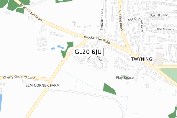 GL20 6JU map - large scale - OS Open Zoomstack (Ordnance Survey) GL20 6JU map - large scale - OS Open Zoomstack (Ordnance Survey)
