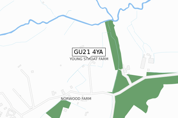 GU21 4YA map - large scale - OS Open Zoomstack (Ordnance Survey) GU21 4YA map - large scale - OS Open Zoomstack (Ordnance Survey)