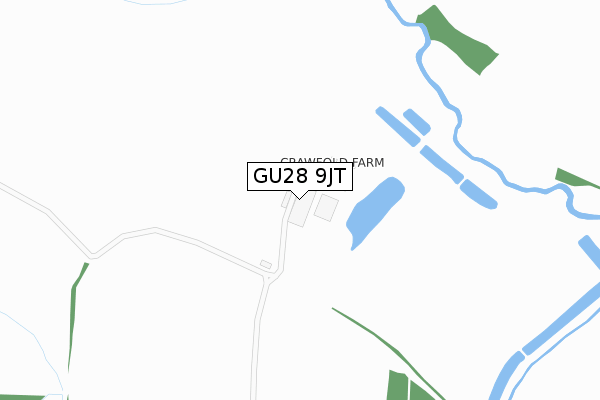 GU28 9JT map - large scale - OS Open Zoomstack (Ordnance Survey) GU28 9JT map - large scale - OS Open Zoomstack (Ordnance Survey)