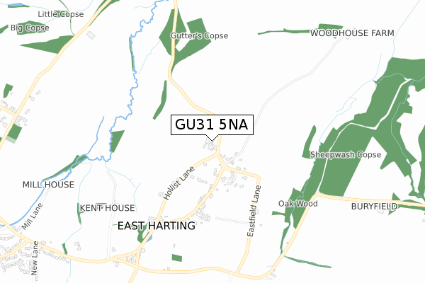 GU31 5NA map - small scale - OS Open Zoomstack (Ordnance Survey) GU31 5NA map - small scale - OS Open Zoomstack (Ordnance Survey)