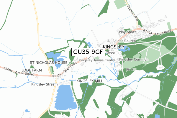 GU35 9GF map - small scale - OS Open Zoomstack (Ordnance Survey) GU35 9GF map - small scale - OS Open Zoomstack (Ordnance Survey)