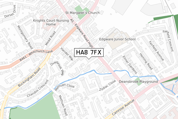 HA8 7FX map - large scale - OS Open Zoomstack (Ordnance Survey) HA8 7FX map - large scale - OS Open Zoomstack (Ordnance Survey)