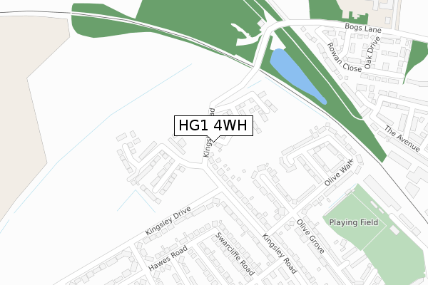HG1 4WH map - large scale - OS Open Zoomstack (Ordnance Survey) HG1 4WH map - large scale - OS Open Zoomstack (Ordnance Survey)