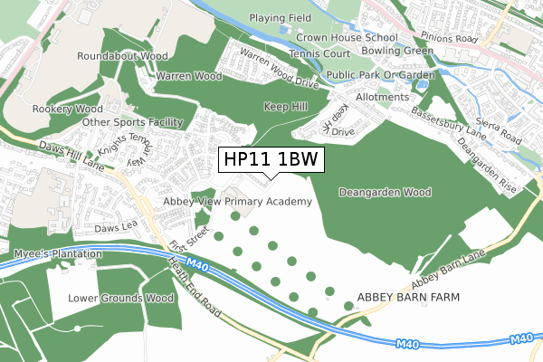 HP11 1BW map - small scale - OS Open Zoomstack (Ordnance Survey) HP11 1BW map - small scale - OS Open Zoomstack (Ordnance Survey)