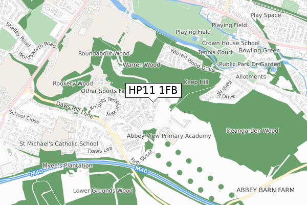 HP11 1FB map - small scale - OS Open Zoomstack (Ordnance Survey) HP11 1FB map - small scale - OS Open Zoomstack (Ordnance Survey)