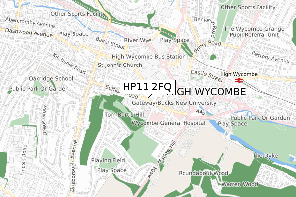 HP11 2FQ map - small scale - OS Open Zoomstack (Ordnance Survey) HP11 2FQ map - small scale - OS Open Zoomstack (Ordnance Survey)