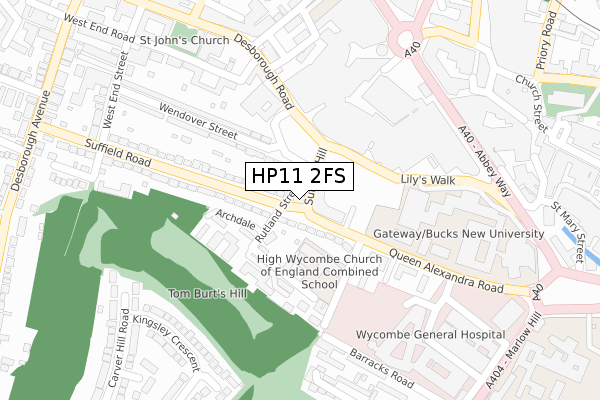HP11 2FS map - large scale - OS Open Zoomstack (Ordnance Survey) HP11 2FS map - large scale - OS Open Zoomstack (Ordnance Survey)