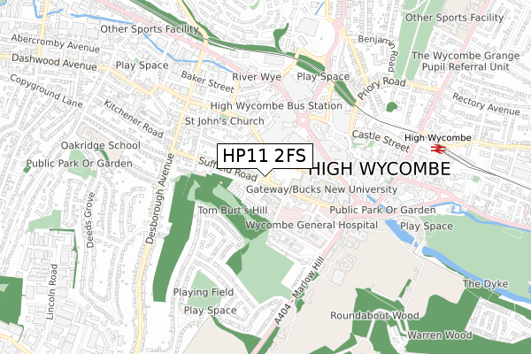 HP11 2FS map - small scale - OS Open Zoomstack (Ordnance Survey) HP11 2FS map - small scale - OS Open Zoomstack (Ordnance Survey)
