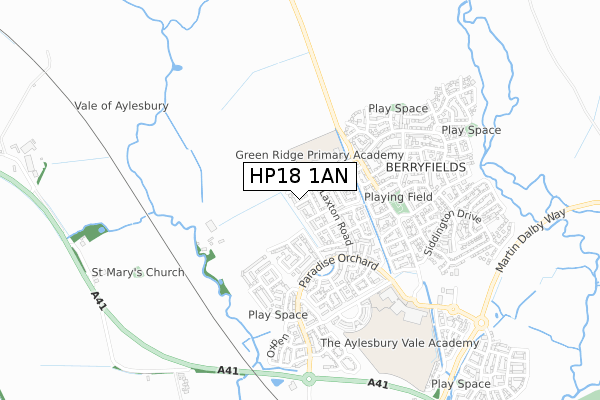 HP18 1AN map - small scale - OS Open Zoomstack (Ordnance Survey) HP18 1AN map - small scale - OS Open Zoomstack (Ordnance Survey)