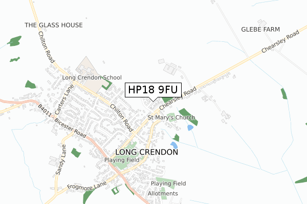 HP18 9FU map - small scale - OS Open Zoomstack (Ordnance Survey) HP18 9FU map - small scale - OS Open Zoomstack (Ordnance Survey)