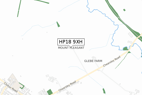 HP18 9XH map - small scale - OS Open Zoomstack (Ordnance Survey) HP18 9XH map - small scale - OS Open Zoomstack (Ordnance Survey)
