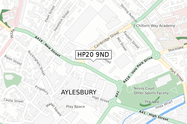 HP20 9ND map - large scale - OS Open Zoomstack (Ordnance Survey) HP20 9ND map - large scale - OS Open Zoomstack (Ordnance Survey)