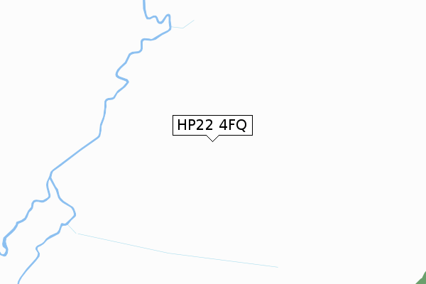 HP22 4FQ map - large scale - OS Open Zoomstack (Ordnance Survey)