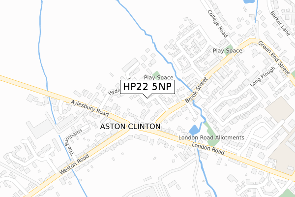 HP22 5NP map - large scale - OS Open Zoomstack (Ordnance Survey) HP22 5NP map - large scale - OS Open Zoomstack (Ordnance Survey)