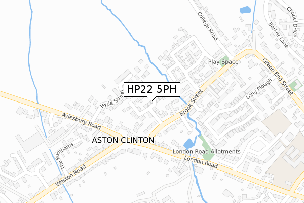 HP22 5PH map - large scale - OS Open Zoomstack (Ordnance Survey) HP22 5PH map - large scale - OS Open Zoomstack (Ordnance Survey)