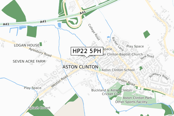 HP22 5PH map - small scale - OS Open Zoomstack (Ordnance Survey) HP22 5PH map - small scale - OS Open Zoomstack (Ordnance Survey)