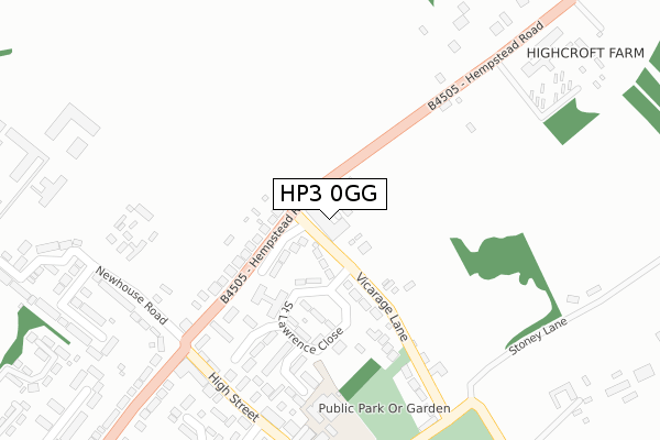 HP3 0GG map - large scale - OS Open Zoomstack (Ordnance Survey) HP3 0GG map - large scale - OS Open Zoomstack (Ordnance Survey)