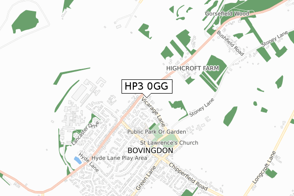 HP3 0GG map - small scale - OS Open Zoomstack (Ordnance Survey) HP3 0GG map - small scale - OS Open Zoomstack (Ordnance Survey)
